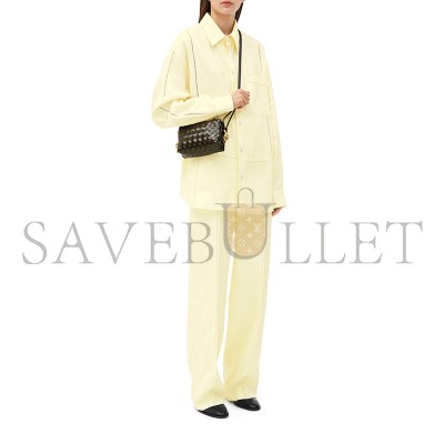 BOTTEGA VENETA MINI LOOP INTRECCIATO LEATHER CAMERA BAG 736125 (17*10*6cm) BOTTEGA VENETA MINI LOOP INTRECCIATO LEATHER CAMERA BAG 736125 (17*10*6cm)